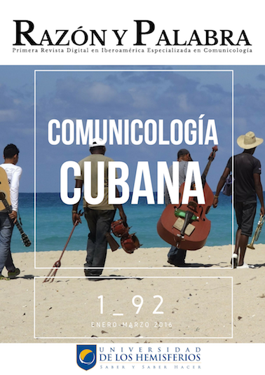 					Ver Vol. 20 Núm. 1_92 (2016): Comunicología cubana
				